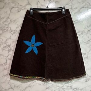 Upcycled Fun Skirt Size 4